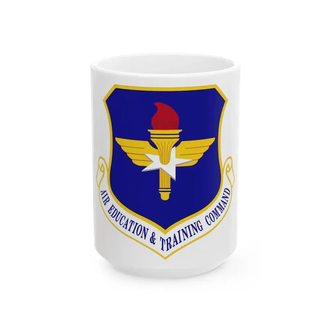 Air Education and Training Command (U.S. Air Force) White Coffee Mug - Go Mug Yourself