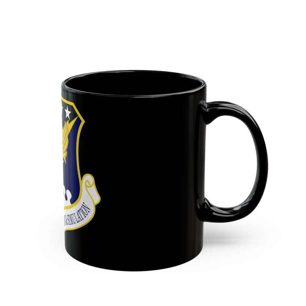 Air Force Agency for Modeling and Simulation (U.S. Air Force) Black Coffee Mug-Go Mug Yourself