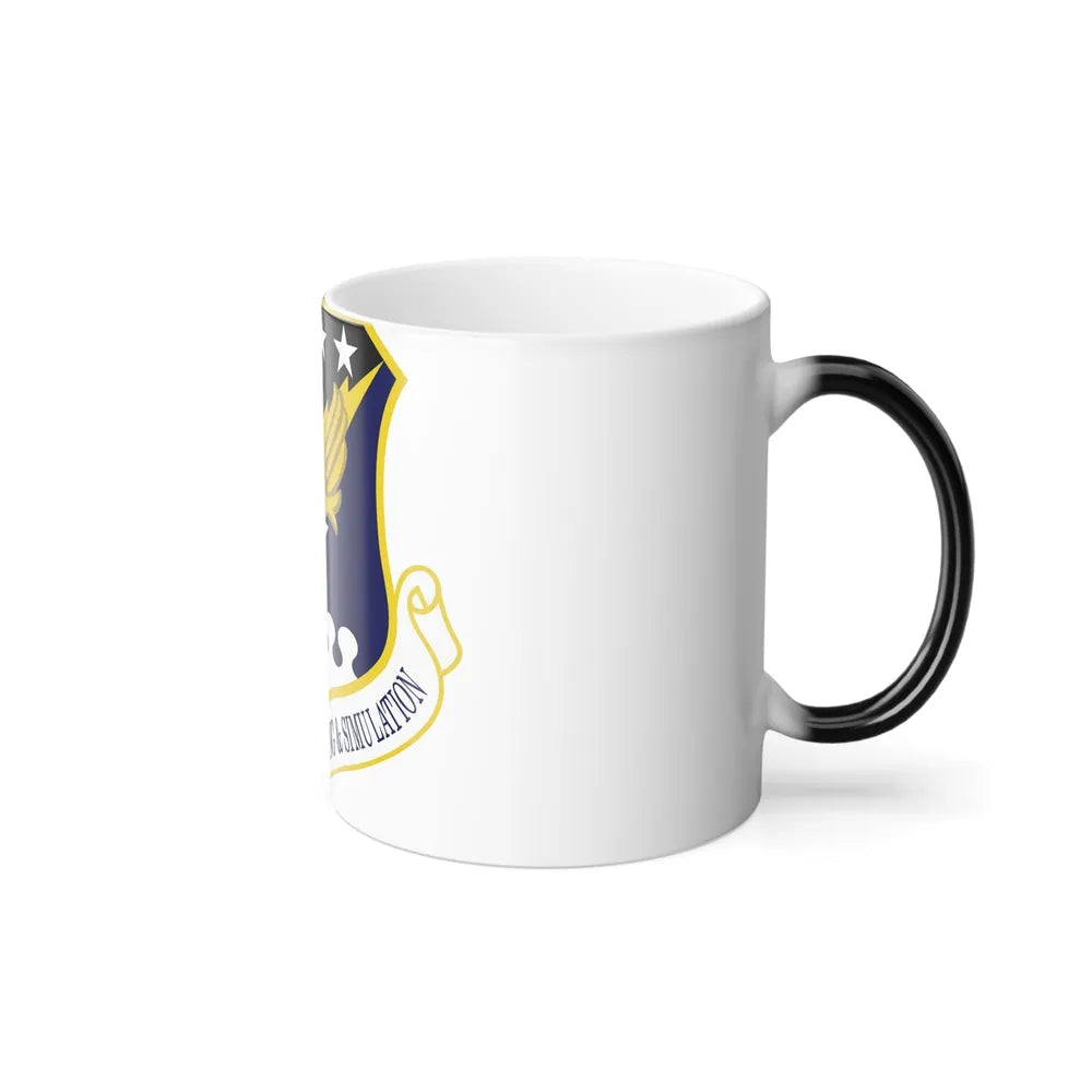Air Force Agency for Modeling and Simulation (U.S. Air Force) Color Changing Coffee Mug-Go Mug Yourself