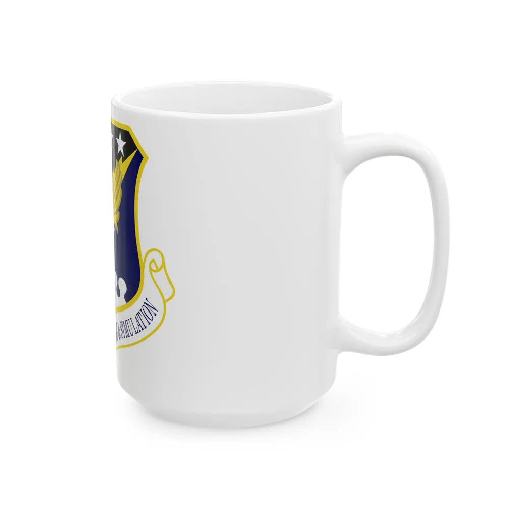 Air Force Agency for Modeling and Simulation (U.S. Air Force) White Coffee Mug-Go Mug Yourself