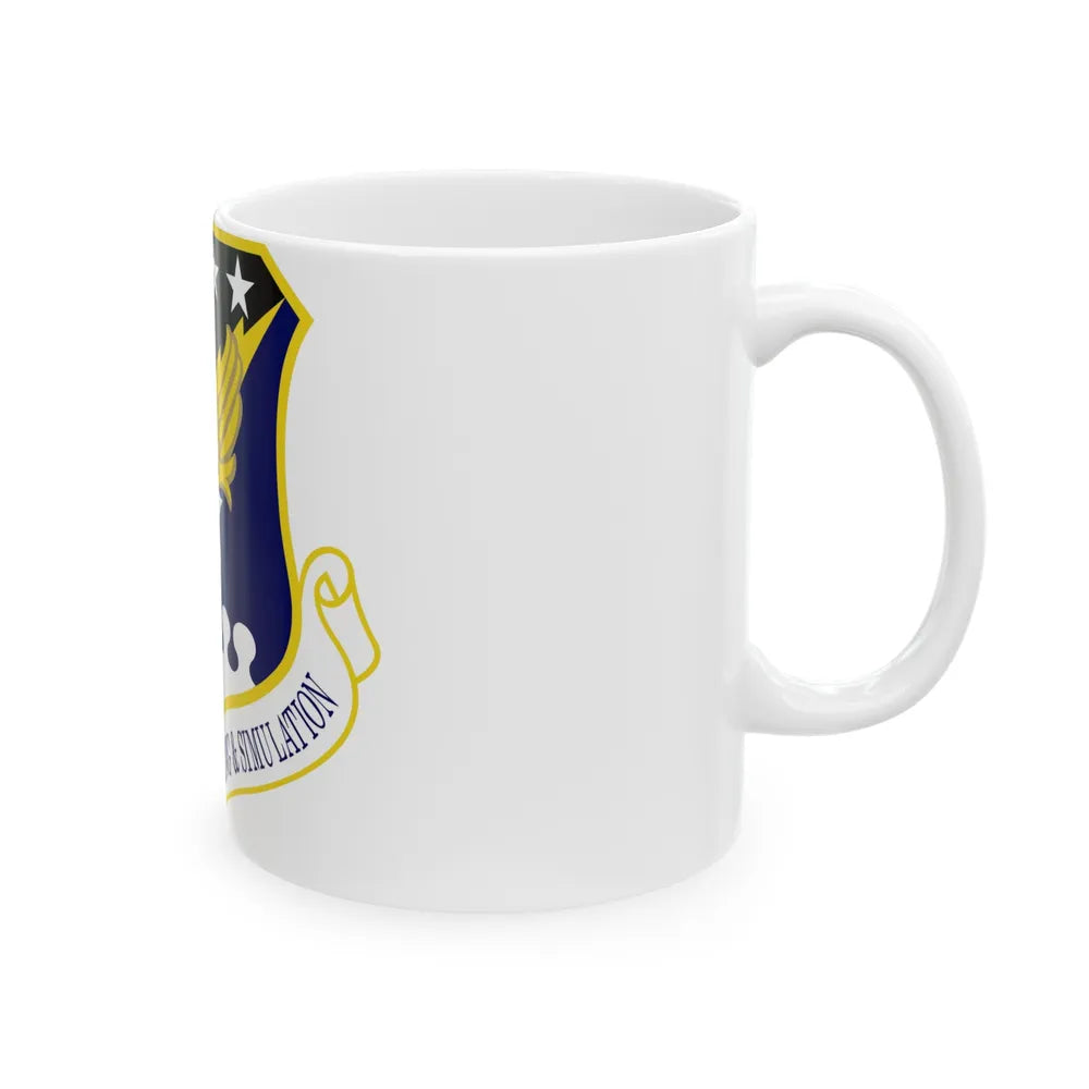 Air Force Agency for Modeling and Simulation (U.S. Air Force) White Coffee Mug-Go Mug Yourself