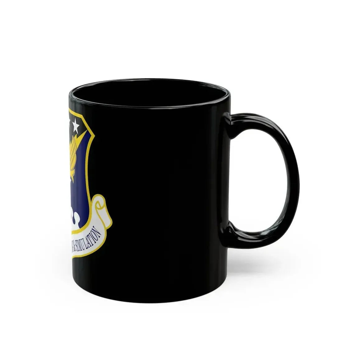 Air Force Agency for Modeling and Simulation (U.S. Air Force) Black Coffee Mug - Go Mug Yourself