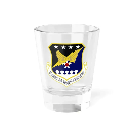 Air Force Agency for Modeling and Simulation (U.S. Air Force) Shot Glass 1.5oz 1.5oz - Go Mug Yourself