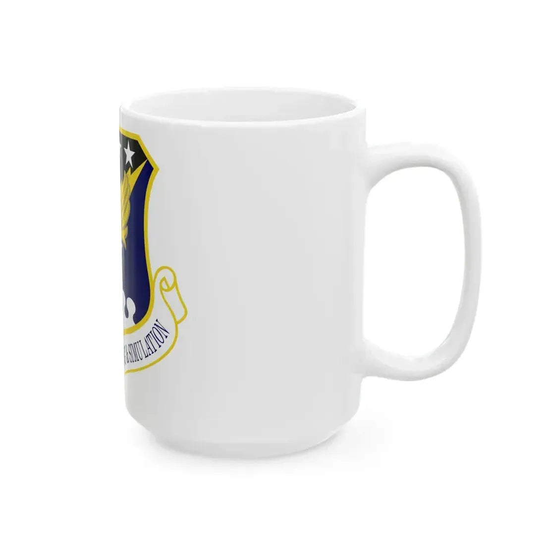 Air Force Agency for Modeling and Simulation (U.S. Air Force) White Coffee Mug - Go Mug Yourself