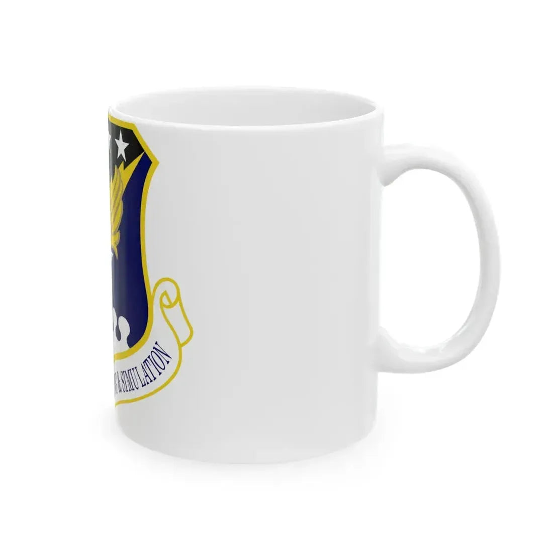 Air Force Agency for Modeling and Simulation (U.S. Air Force) White Coffee Mug - Go Mug Yourself