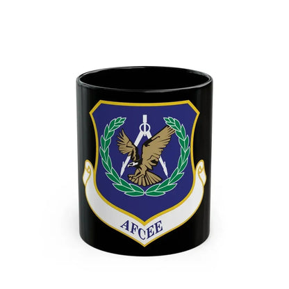 Air Force Center for Engineering and the Environment (U.S. Air Force) Black Coffee Mug 11oz - Go Mug Yourself