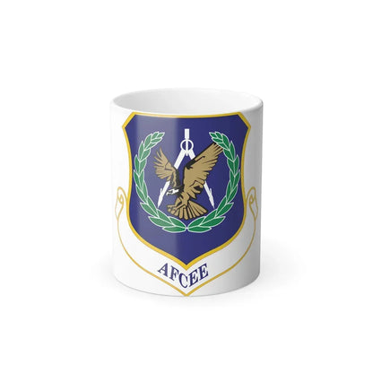 Air Force Center for Engineering and the Environment (U.S. Air Force) Color Changing Coffee Mug 11oz - Go Mug Yourself