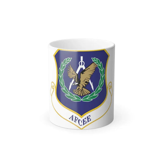 Air Force Center for Engineering and the Environment (U.S. Air Force) Color Changing Coffee Mug 11oz - Go Mug Yourself