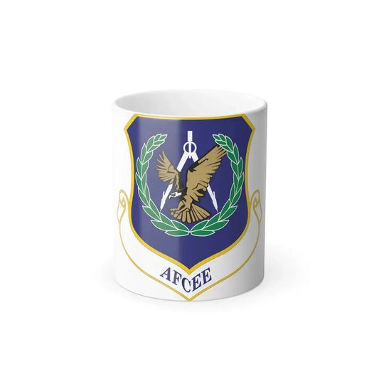 Air Force Center for Engineering and the Environment (U.S. Air Force) Color Changing Coffee Mug 11oz - Go Mug Yourself