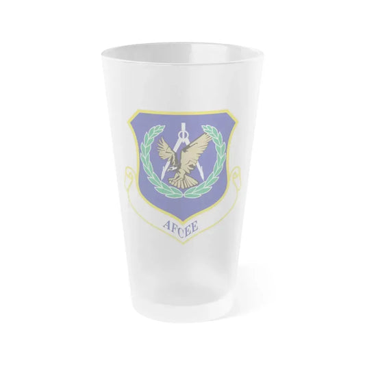 Air Force Center for Engineering and the Environment (U.S. Air Force) Frosted Pint Glass 16oz Default Title - Go Mug Yourself