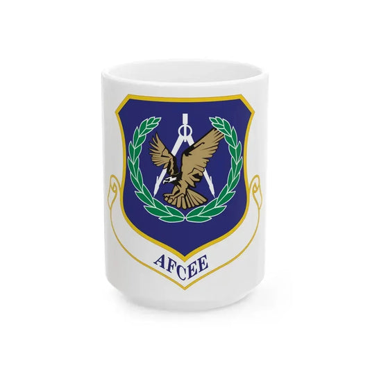 Air Force Center for Engineering and the Environment (U.S. Air Force) White Coffee Mug 15oz - Go Mug Yourself