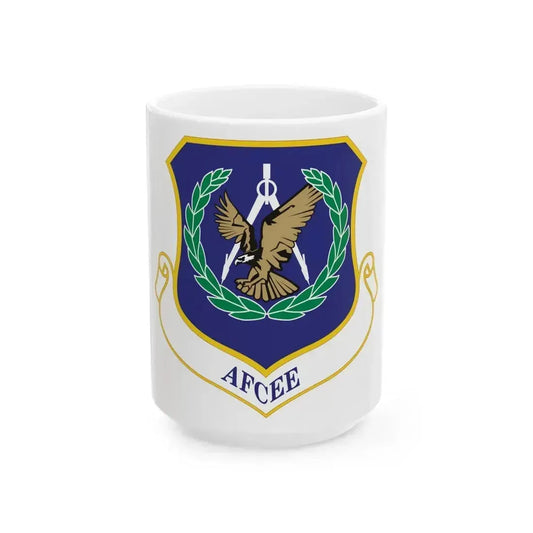 Air Force Center for Engineering and the Environment (U.S. Air Force) White Coffee Mug 15oz - Go Mug Yourself