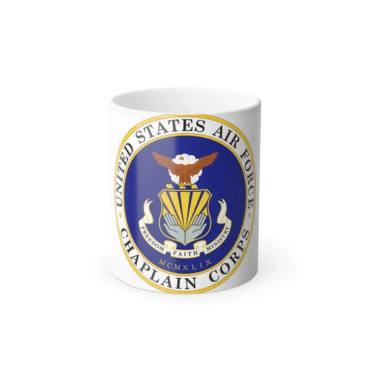 Air Force Chaplain Corps (U.S. Air Force) Color Changing Coffee Mug 11oz - Go Mug Yourself