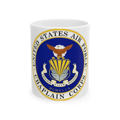 Air Force Chaplain Corps (U.S. Air Force) White Coffee Mug 11oz - Go Mug Yourself