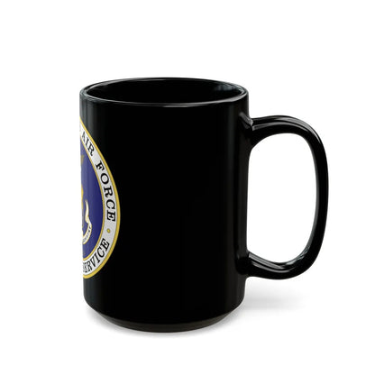 Air Force Chaplain Service (U.S. Air Force) Black Coffee Mug-Go Mug Yourself