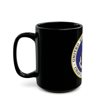 Air Force Chaplain Service (U.S. Air Force) Black Coffee Mug-Go Mug Yourself