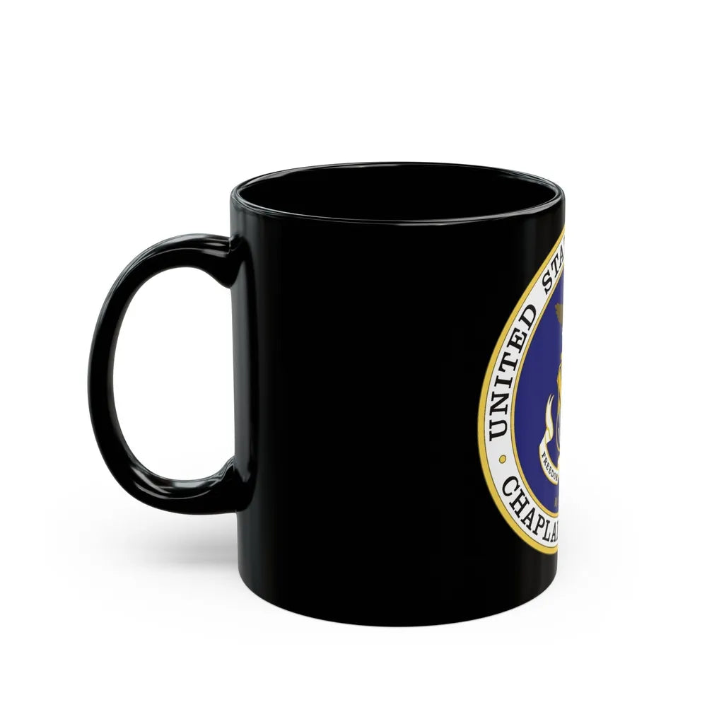 Air Force Chaplain Service (U.S. Air Force) Black Coffee Mug-Go Mug Yourself