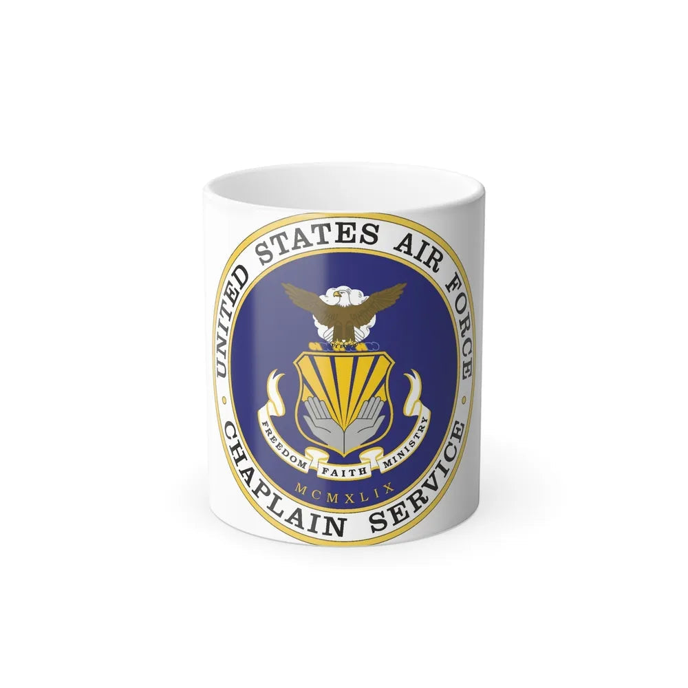 Air Force Chaplain Service (U.S. Air Force) Color Changing Coffee Mug-11oz-Go Mug Yourself