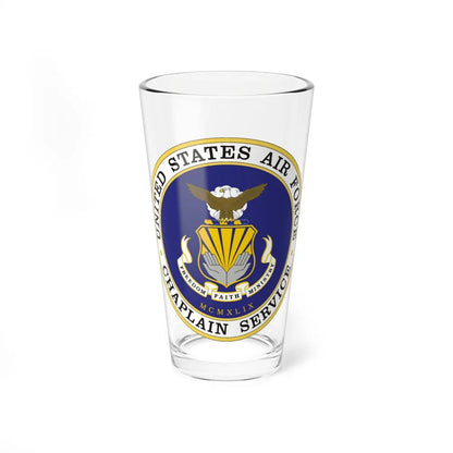 Air Force Chaplain Service (U.S. Air Force) Pint Glass 16oz-16oz-Go Mug Yourself