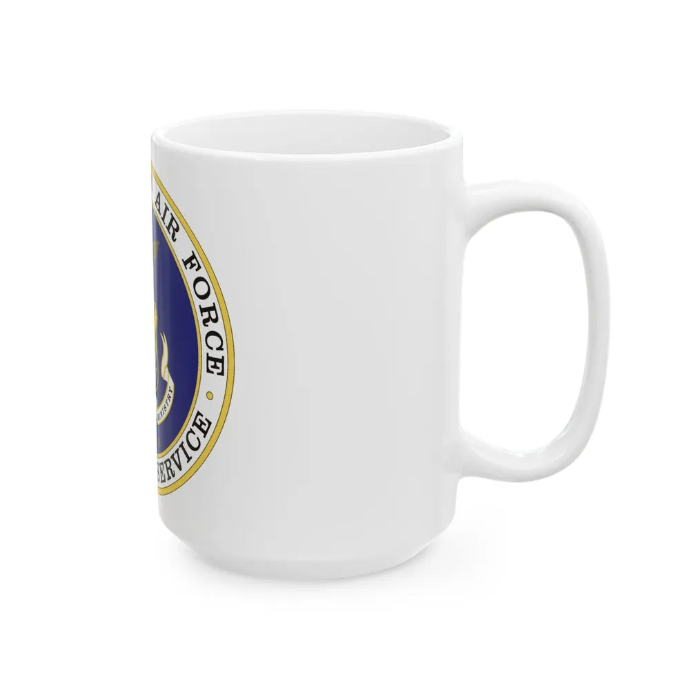 Air Force Chaplain Service (U.S. Air Force) White Coffee Mug-Go Mug Yourself