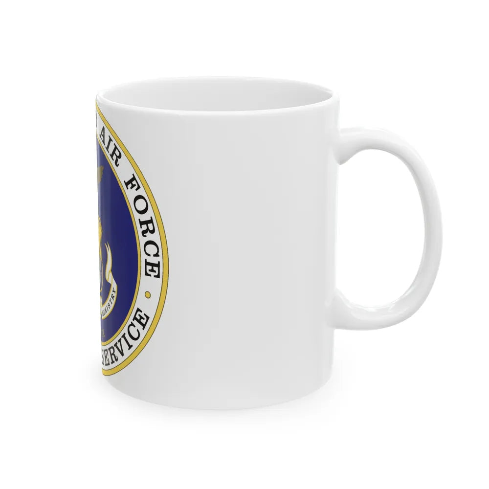 Air Force Chaplain Service (U.S. Air Force) White Coffee Mug-Go Mug Yourself