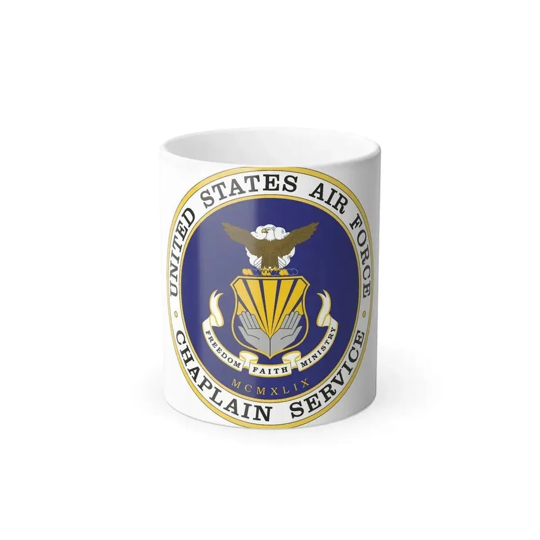 Air Force Chaplain Service (U.S. Air Force) Color Changing Coffee Mug 11oz - Go Mug Yourself