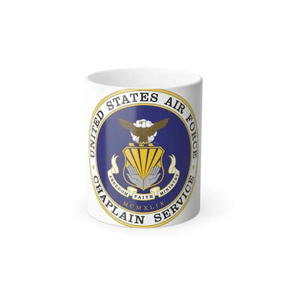 Air Force Chaplain Service (U.S. Air Force) Color Changing Coffee Mug 11oz - Go Mug Yourself