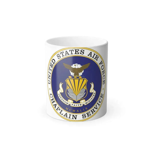 Air Force Chaplain Service (U.S. Air Force) Color Changing Coffee Mug 11oz - Go Mug Yourself