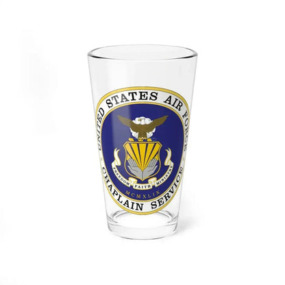 Air Force Chaplain Service (U.S. Air Force) Pint Glass 16oz 16oz - Go Mug Yourself