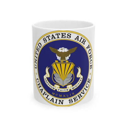 Air Force Chaplain Service (U.S. Air Force) White Coffee Mug 11oz - Go Mug Yourself