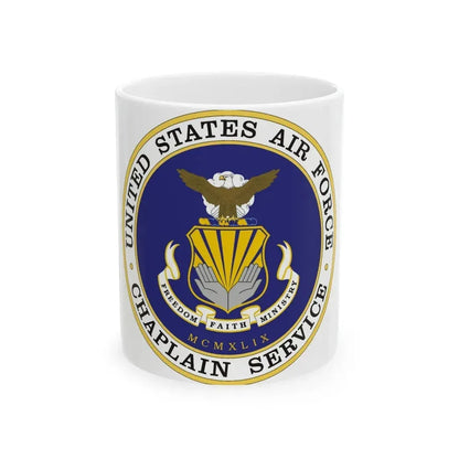 Air Force Chaplain Service (U.S. Air Force) White Coffee Mug - Go Mug Yourself