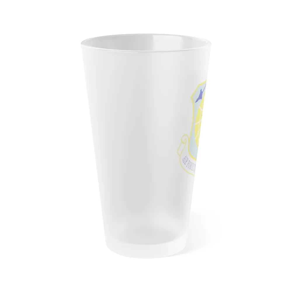 Air Force Civil Engineer Center (U.S. Air Force) Frosted Pint Glass 16oz-Go Mug Yourself