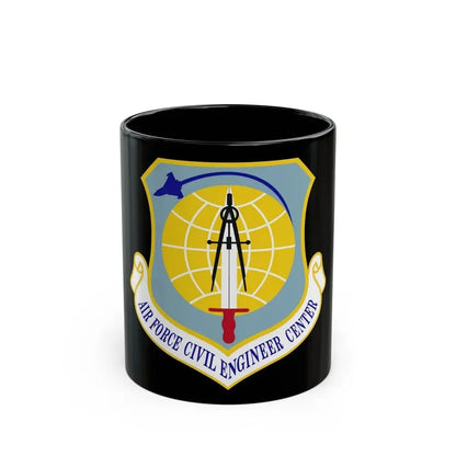 Air Force Civil Engineer Center (U.S. Air Force) Black Coffee Mug 11oz - Go Mug Yourself