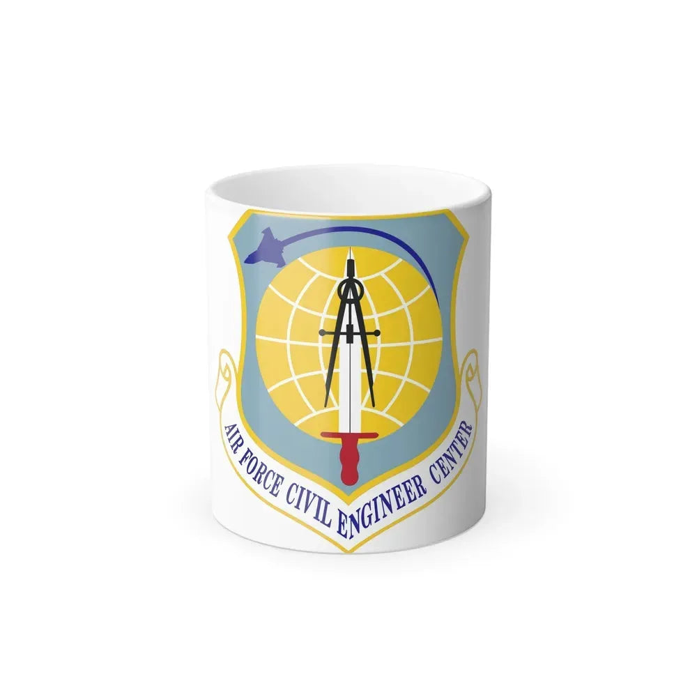 Air Force Civil Engineer Center (U.S. Air Force) Color Changing Coffee Mug 11oz - Go Mug Yourself