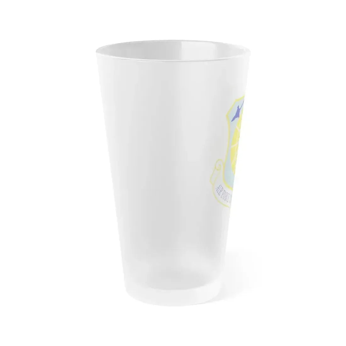 Air Force Civil Engineer Center (U.S. Air Force) Frosted Pint Glass 16oz - Go Mug Yourself