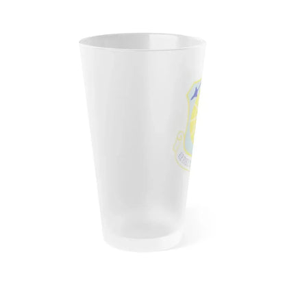 Air Force Civil Engineer Center (U.S. Air Force) Frosted Pint Glass 16oz - Go Mug Yourself