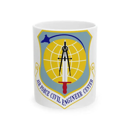 Air Force Civil Engineer Center (U.S. Air Force) White Coffee Mug 11oz - Go Mug Yourself