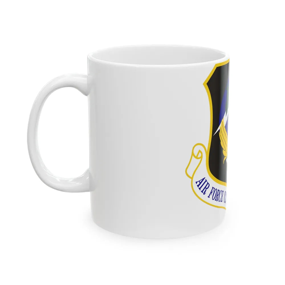 Air Force Command & Control Integration Center (U.S. Air Force) White Coffee Mug-Go Mug Yourself