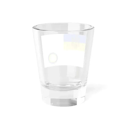 Air Force Command Flag of Ukraine 1918 (Ukraine) Shot Glass 1.5oz - Go Mug Yourself