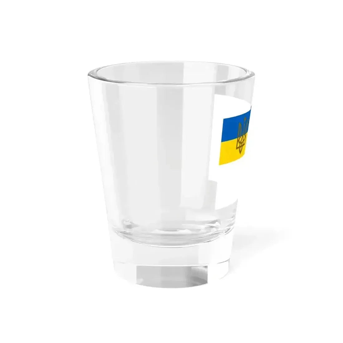 Air Force Command Flag of Ukraine 1918 (Ukraine) Shot Glass 1.5oz - Go Mug Yourself