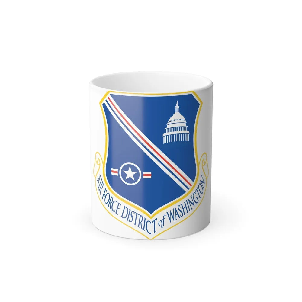 Air Force District of Washington (U.S. Air Force) Color Changing Coffee Mug-11oz-Go Mug Yourself
