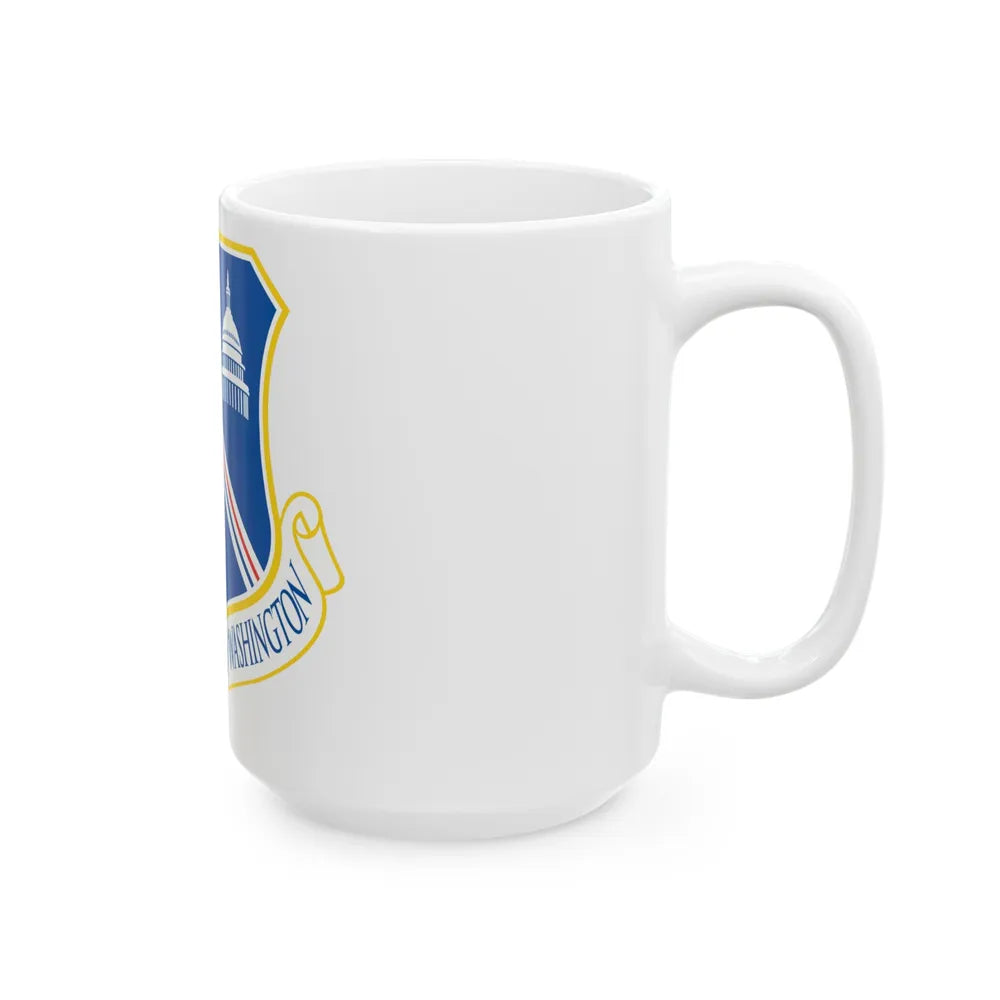 Air Force District of Washington (U.S. Air Force) White Coffee Mug-Go Mug Yourself