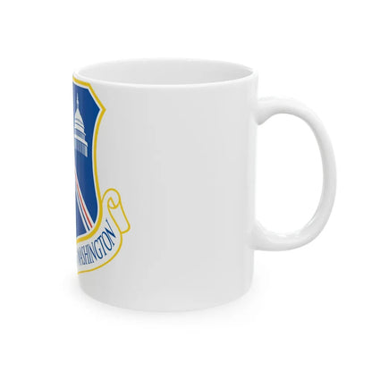 Air Force District of Washington (U.S. Air Force) White Coffee Mug-Go Mug Yourself