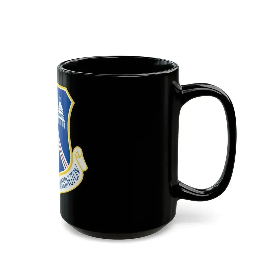 Air Force District of Washington (U.S. Air Force) Black Coffee Mug - Go Mug Yourself
