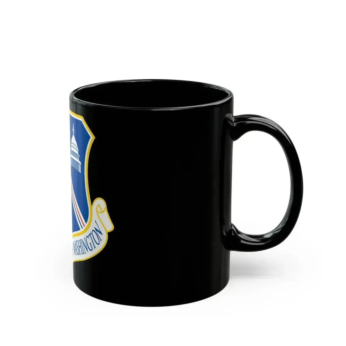 Air Force District of Washington (U.S. Air Force) Black Coffee Mug - Go Mug Yourself