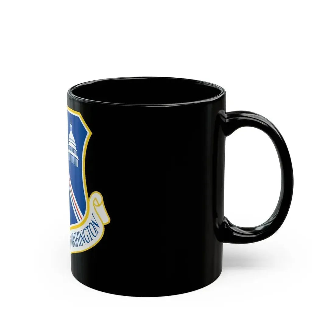Air Force District of Washington (U.S. Air Force) Black Coffee Mug - Go Mug Yourself