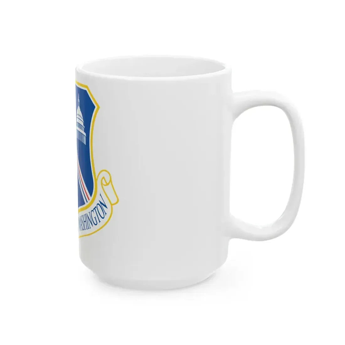 Air Force District of Washington (U.S. Air Force) White Coffee Mug - Go Mug Yourself