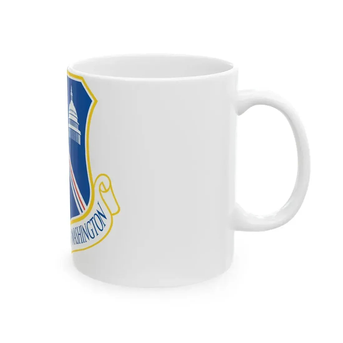 Air Force District of Washington (U.S. Air Force) White Coffee Mug - Go Mug Yourself