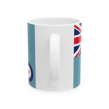 Air Force Ensign of Australia 1948-1982 (Australia) White Coffee Mug - Go Mug Yourself