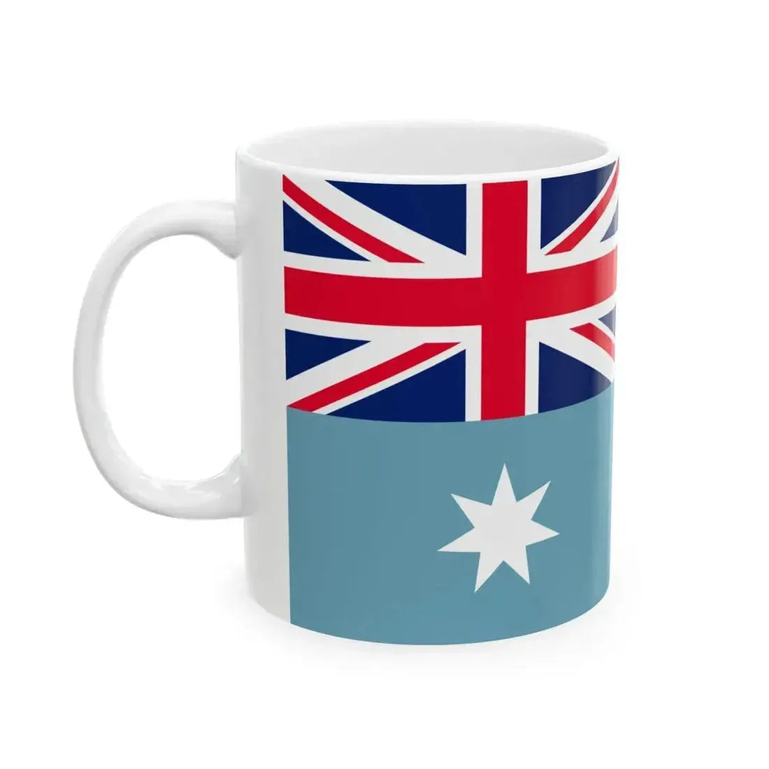 Air Force Ensign of Australia 1948-1982 (Australia) White Coffee Mug - Go Mug Yourself
